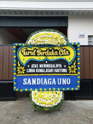 Papan Bunga Duka di Wano Barat